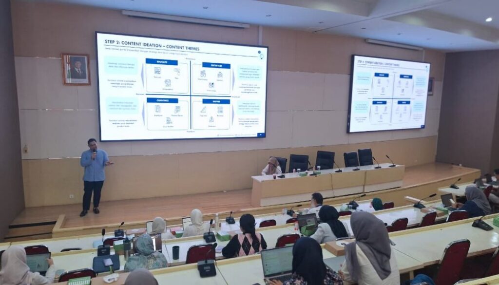 DPB Unpad Gelar Pelatihan Marketing Lanjutan Optimalisasi Digital Marketing dan Strategi Konten Media Sosial bagi Unit Usaha UNPAD PTNBH - 1