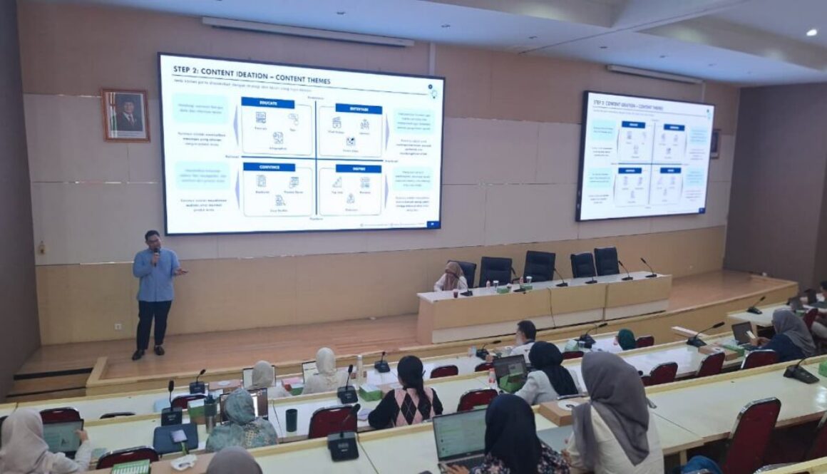 DPB Unpad Gelar Pelatihan Marketing Lanjutan Optimalisasi Digital Marketing dan Strategi Konten Media Sosial bagi Unit Usaha UNPAD PTNBH - 1