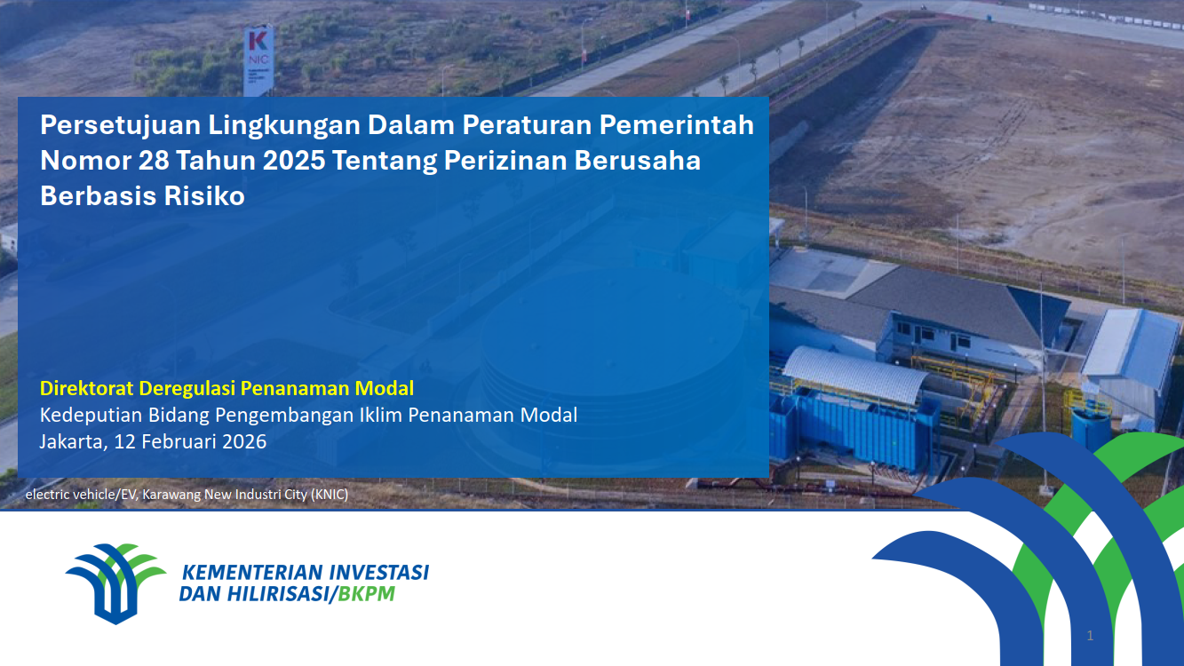 Persetujuan Lingkungan dalam Peraturan Pemerintah Nomor 28 Tahun 2025